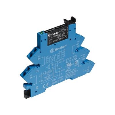 Module relais Finder 38.61.7.024.0050 - 6A SPDT 24V DC - Publicité Module relais Finder 38.61.7.024.0050 - 6A SPDT 24V DC - Publicité