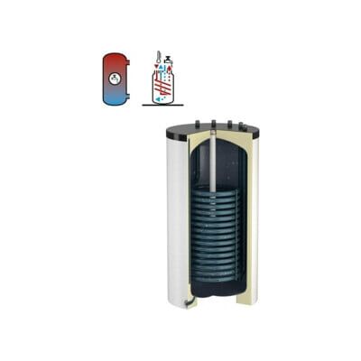Flamco Chauffe-eau sur socle U/HP basic 160 l, blanc, avec isolation (19075) - Publicité Flamco Chauffe-eau sur socle U/HP basic 160 l, blanc, avec isolation (19075) - Publicité