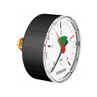 Flamco Manomètre axial, 63 mm, 1/4 - Publicité Flamco Manomètre axial, 63 mm, 1/4 - Publicité