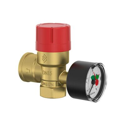 Flamco Meibes Soupape de sécurité Prescomano Rp 1/2, 3 bar, 50 kW, selon TRD 721 (27686) - Publicité Flamco Meibes Soupape de sécurité Prescomano Rp 1/2, 3 bar, 50 kW, selon TRD 721 (27686) - Publicité