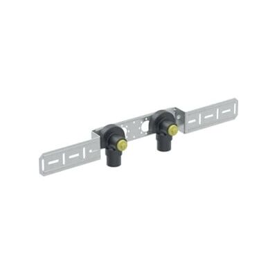 Geberit Coude de raccordement RMF 1/2xRp 1/2, 597 mm, 90 degrés, double (632855002) - Publicité Geberit Coude de raccordement RMF 1/2xRp 1/2, 597 mm, 90 degrés, double (632855002) - Publicité