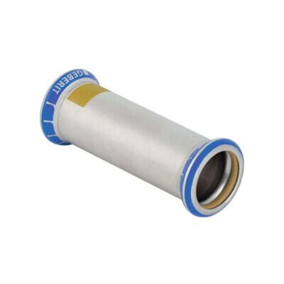 Geberit Manchon coulissant gaz Mapress d 54 mm, pour gaz naturel et GPL, inox (34114) - Publicité Geberit Manchon coulissant gaz Mapress d 54 mm, pour gaz naturel et GPL, inox (34114) - Publicité
