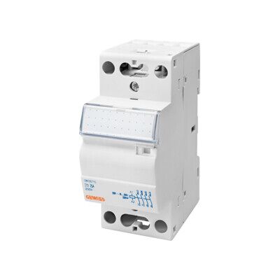 Gewiss GWD6715 Relais - 25A, 2 Modules, 230V AC - Relais - Publicité Gewiss GWD6715 Relais - 25A, 2 Modules, 230V AC - Relais - Publicité