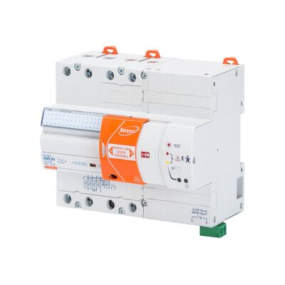 Gewiss Disjoncteur différentiel FI 63A/30mA 4 pôles GW90943 (GW90943) - Publicité Gewiss Disjoncteur différentiel FI 63A/30mA 4 pôles GW90943 (GW90943) - Publicité