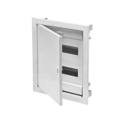 Gewiss GW40152N - Boîte de distribution encastrée, 2 rangées, IP30 - Publicité Gewiss GW40152N - Boîte de distribution encastrée, 2 rangées, IP30 - Publicité