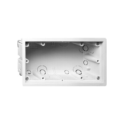 Gira - E22 - IP20 - 155x84x60.5mm - Boîte encastrée - Publicité Gira - E22 - IP20 - 155x84x60.5mm - Boîte encastrée - Publicité