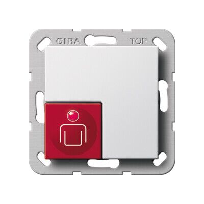 Gira Bouton d'appel System 55 blanc pur 290003 (290003) - Publicité Gira Bouton d'appel System 55 blanc pur 290003 (290003) - Publicité