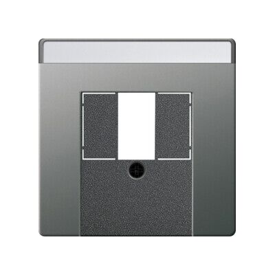 Gira Modèle 0876600 Plaque Murale en Acier Inoxydable - Couvercle TAE USB IP20 - Publicité Gira Modèle 0876600 Plaque Murale en Acier Inoxydable - Couvercle TAE USB IP20 - Publicité