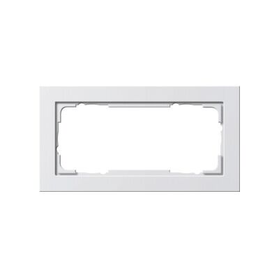 Gira Cadre 2f.rws-gl sans barre centrale 100229 (100229) - Publicité Gira Cadre 2f.rws-gl sans barre centrale 100229 (100229) - Publicité