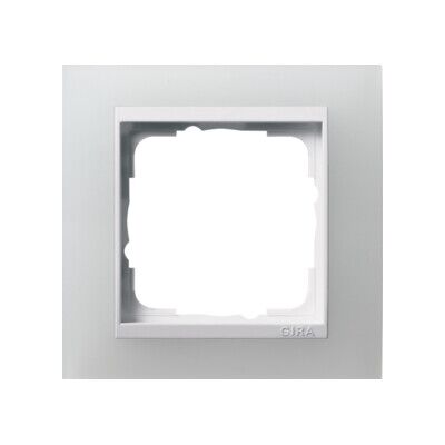 Gira Cadre de recouvrement 1f. opaque blanc pour rws Event 0211334 (0211334) - Publicité Gira Cadre de recouvrement 1f. opaque blanc pour rws Event 0211334 (0211334) - Publicité