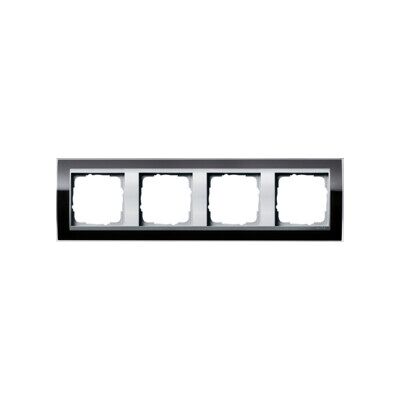 Gira - 0214736 - Noir - Transparent - Cover frame - Publicité Gira - 0214736 - Noir - Transparent - Cover frame - Publicité