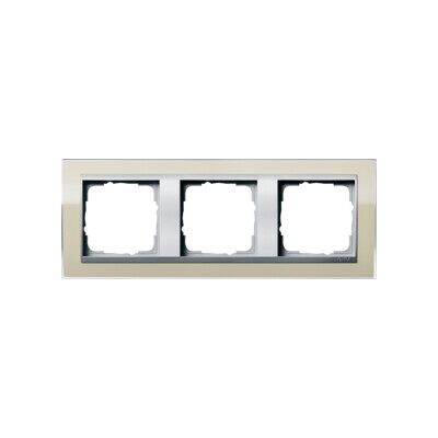 GIRA 0213776 - Cadre de couverture 3 modules sable clair - Cadre de couverture électrique - Publicité GIRA 0213776 - Cadre de couverture 3 modules sable clair - Cadre de couverture électrique - Publicité