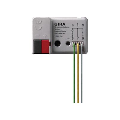 Gira Interface bouton-poussoir 2f. 121000 (121000) - Publicité Gira Interface bouton-poussoir 2f. 121000 (121000) - Publicité