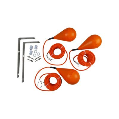 Grundfos Accessoires pour pompe eaux usées/impuretés Kit flotteur eaux usées 3 interrupteurs (62500014) - Publicité Grundfos Accessoires pour pompe eaux usées/impuretés Kit flotteur eaux usées 3 interrupteurs (62500014) - Publicité