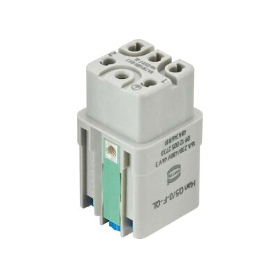 Harting Han Q 5/0 Insert femelle à verrouillage rapide 09120052733 (09120052733) - Publicité Harting Han Q 5/0 Insert femelle à verrouillage rapide 09120052733 (09120052733) - Publicité
