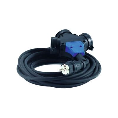 Hedi Cordon prolongateur triple prise pour F, B, PL, CZ, 250 V, Type: 15N (FVK15-HK) - Publicité Hedi Cordon prolongateur triple prise pour F, B, PL, CZ, 250 V, Type: 15N (FVK15-HK) - Publicité