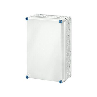 Boîtier Hensel IP65 RAL7032 - 300x450x170mm - Publicité Boîtier Hensel IP65 RAL7032 - 300x450x170mm - Publicité