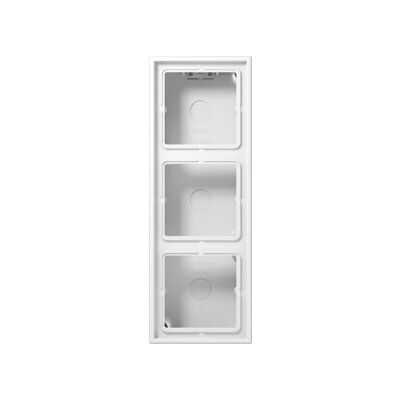Jung AP-Kappe 3 voies cadre moulé LS 583 A WW (LS583AWW) - Publicité Jung AP-Kappe 3 voies cadre moulé LS 583 A WW (LS583AWW) - Publicité