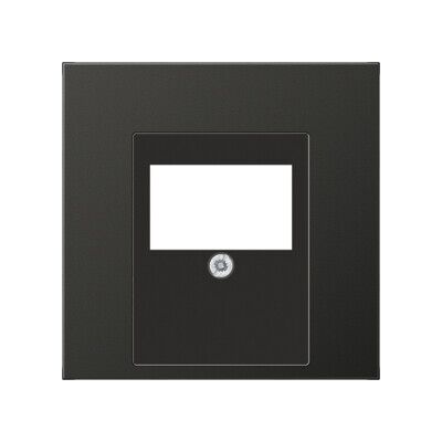 Plaque Murale TAE en Aluminium Jung avec Vis - Couverture de Prise Téléphonique - Publicité Plaque Murale TAE en Aluminium Jung avec Vis - Couverture de Prise Téléphonique - Publicité