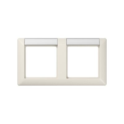 Jung Cadre 2 fois blanc horizontal AS 5820 NA (AS5820NA) - Publicité Jung Cadre 2 fois blanc horizontal AS 5820 NA (AS5820NA) - Publicité