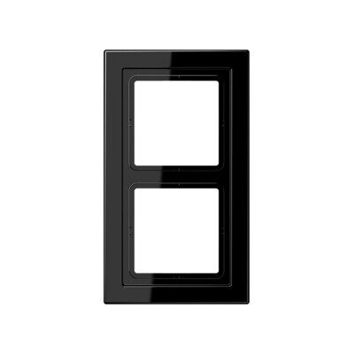 Jung Cadre 2 fois noir niveau/vertical LSD 982 (LSD982SW) - Publicité Jung Cadre 2 fois noir niveau/vertical LSD 982 (LSD982SW) - Publicité