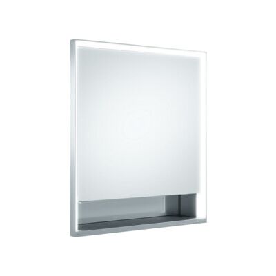 Keuco Vis pour panneau porte courte Royal Lumos 65x73x13cm, gauche, blanc, 1 vantail, avec tablette (14331171201) - Publicité Keuco Vis pour panneau porte courte Royal Lumos 65x73x13cm, gauche, blanc, 1 vantail, avec tablette (14331171201) - Publicité