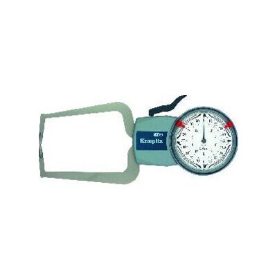 KROEPLIN Jauge d'épaisseur - 0-10mm, 20mm plage, 0,005mm échelle - Publicité KROEPLIN Jauge d'épaisseur - 0-10mm, 20mm plage, 0,005mm échelle - Publicité