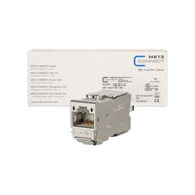 Metz Connect C6Amodul 180 Jack - Module Ethernet blindé - Publicité Metz Connect C6Amodul 180 Jack - Module Ethernet blindé - Publicité
