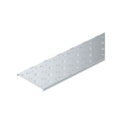OBO - DBKR 400 FS - 400x3000 mm - Acier - Couvercle goulotte - Publicité OBO - DBKR 400 FS - 400x3000 mm - Acier - Couvercle goulotte - Publicité