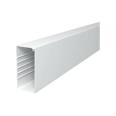 OBO Bettermann Goulotte de câble - 2000mm, PVC, Blanc RAL 9010 - Goulotte - Publicité OBO Bettermann Goulotte de câble - 2000mm, PVC, Blanc RAL 9010 - Goulotte - Publicité