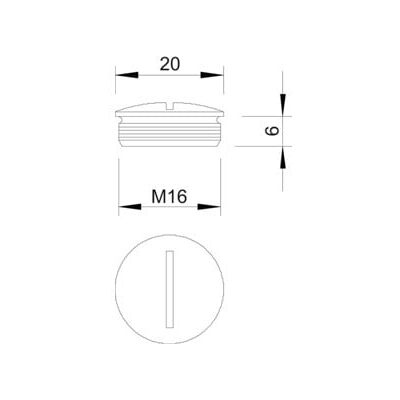OBO Bettermann presse-étoupe M16 Laiton - Naturel - IP68 - Publicité OBO Bettermann presse-étoupe M16 Laiton - Naturel - IP68 - Publicité