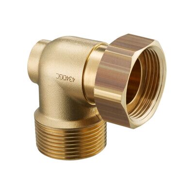 OV Angle de raccordement pour tuyauterie de stockage, 1 1/4 ÜM x R1 1/4 AG ; Oventrop (1359043) - Publicité OV Angle de raccordement pour tuyauterie de stockage, 1 1/4 ÜM x R1 1/4 AG ; Oventrop (1359043) - Publicité