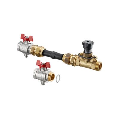 OV Kit de raccordement pour compteur de chaleur avec STRV Hycocon V pour distributeur, Dg ; Oventrop (1404581) - Publicité OV Kit de raccordement pour compteur de chaleur avec STRV Hycocon V pour distributeur, Dg ; Oventrop (1404581) - Publicité