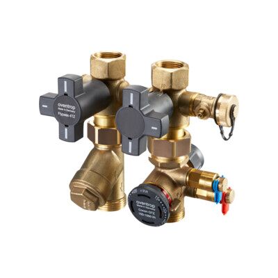 Oventrop Kit de raccordement Flypass Set1 DN 20, 400 - 2500 l/h (1149557) - Publicité Oventrop Kit de raccordement Flypass Set1 DN 20, 400 - 2500 l/h (1149557) - Publicité