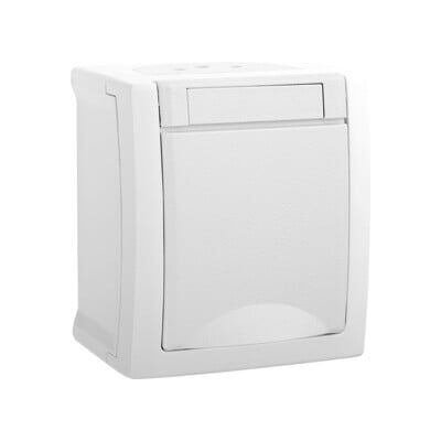 Panasonic 90591108-DE Prise Blanche - Electrical Outlet - Publicité Panasonic 90591108-DE Prise Blanche - Electrical Outlet - Publicité