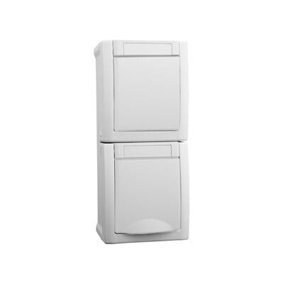 Panasonic 90591198-DE Prise et interrupteur IP54 - Blanc - Prise électrique - Publicité Panasonic 90591198-DE Prise et interrupteur IP54 - Blanc - Prise électrique - Publicité