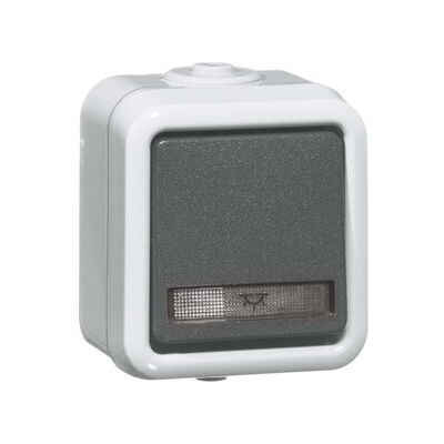 Peha by Honeywell 1x Interrupteur Gris - Switch - Publicité Peha by Honeywell 1x Interrupteur Gris - Switch - Publicité