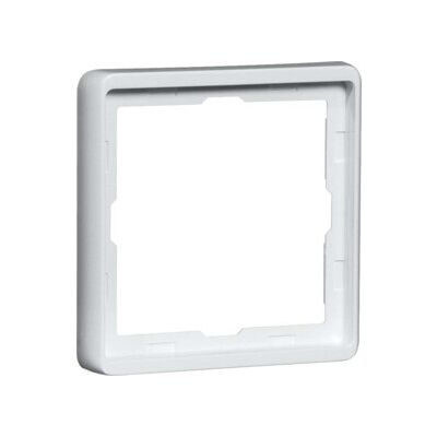 Cadre blanc brillant Peha en plastique 81x81mm - Bande électrique - Publicité Cadre blanc brillant Peha en plastique 81x81mm - Bande électrique - Publicité