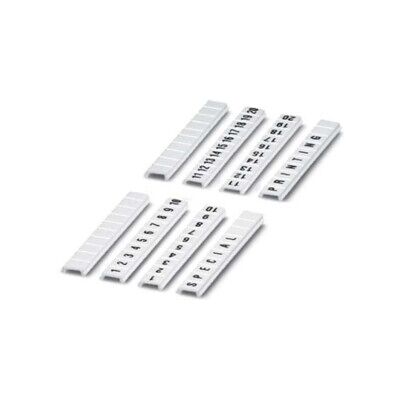 Marqueur de câble Phoenix Contact 0061 - marqueur blanc pour bornes de 3,5 mm - Publicité Marqueur de câble Phoenix Contact 0061 - marqueur blanc pour bornes de 3,5 mm - Publicité