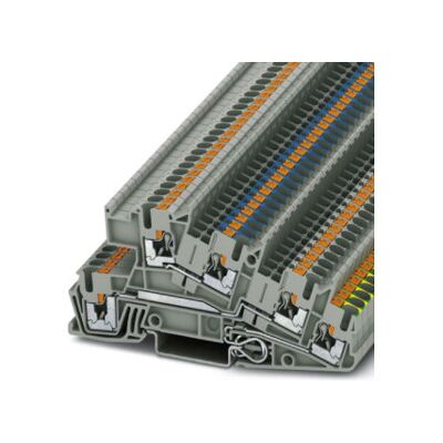 Phoenix Contact Bornes de protection conducteur de terre 0,14-4 mm² PTI 2,5-PE/L/N (3213950) - Publicité Phoenix Contact Bornes de protection conducteur de terre 0,14-4 mm² PTI 2,5-PE/L/N (3213950) - Publicité