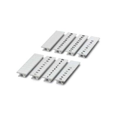 Marqueur de câble Phoenix Contact - 10 pcs - Blanc - 3,5mm - Marqueur de câble - Publicité Marqueur de câble Phoenix Contact - 10 pcs - Blanc - 3,5mm - Marqueur de câble - Publicité