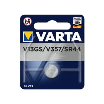 Varta V13GS Batterie Oxide d'Argent - Pile bouton - 1,55V - Publicité Varta V13GS Batterie Oxide d'Argent - Pile bouton - 1,55V - Publicité