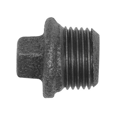 Riegler Bouchon 290, avec rebord, R 1/2 a. Fonte malléable noire (TFS 290-12-S) - Publicité Riegler Bouchon 290, avec rebord, R 1/2 a. Fonte malléable noire (TFS 290-12-S) - Publicité