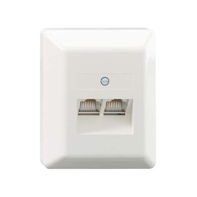 Rutenbeck UAE 2x8(8) Ap rw Prise réseau - Prise réseau - Publicité Rutenbeck UAE 2x8(8) Ap rw Prise réseau - Prise réseau - Publicité