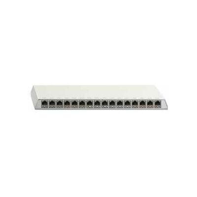 Rutenbeck PP-Cat.6A - Panneau de brassage 16 ports - Blanc - Patch Panel - Publicité Rutenbeck PP-Cat.6A - Panneau de brassage 16 ports - Blanc - Patch Panel - Publicité