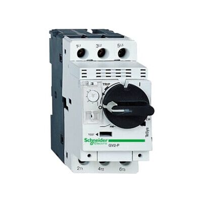 Interrupteur de protection moteur Schneider Electric GV2P08 - Thermomagnétique - 3P - 4A - Publicité Interrupteur de protection moteur Schneider Electric GV2P08 - Thermomagnétique - 3P - 4A - Publicité