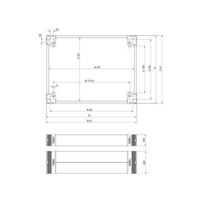 Schneider Electric NSYSPF16200 - Boîtier électrique, Acier, 200x1600mm - Publicité Schneider Electric NSYSPF16200 - Boîtier électrique, Acier, 200x1600mm - Publicité