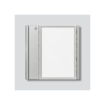 Siedle Tm 700-1-0 Sm - Bouton de sonnette - Argent métallisé - Publicité Siedle Tm 700-1-0 Sm - Bouton de sonnette - Argent métallisé - Publicité