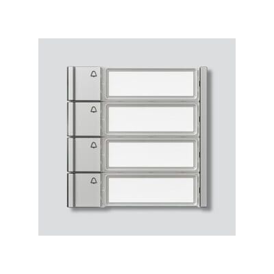 Siedle - Ruftaste TM 700-4-0 SM - Silber-metallic - Publicité Siedle - Ruftaste TM 700-4-0 SM - Silber-metallic - Publicité