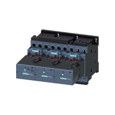 Siemens 3RA2423-8XF32-1AL2 - Combinaison de Contacteurs - Étoile-Triangle - 11kW - Publicité Siemens 3RA2423-8XF32-1AL2 - Combinaison de Contacteurs - Étoile-Triangle - 11kW - Publicité